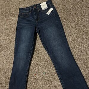 GAP Women's Dark Blue Skinny Jeans